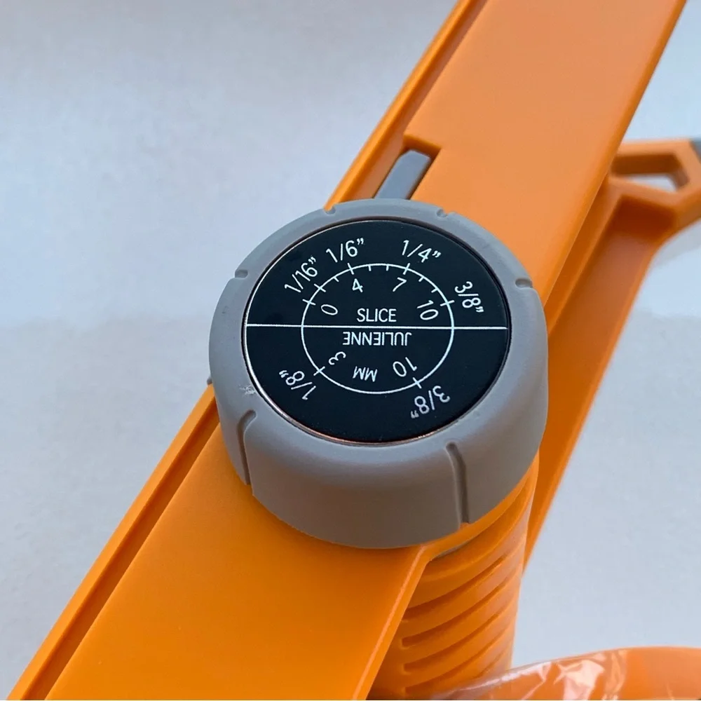 Bon Appetit Orange Adjustable Julienne Blades Mandoline